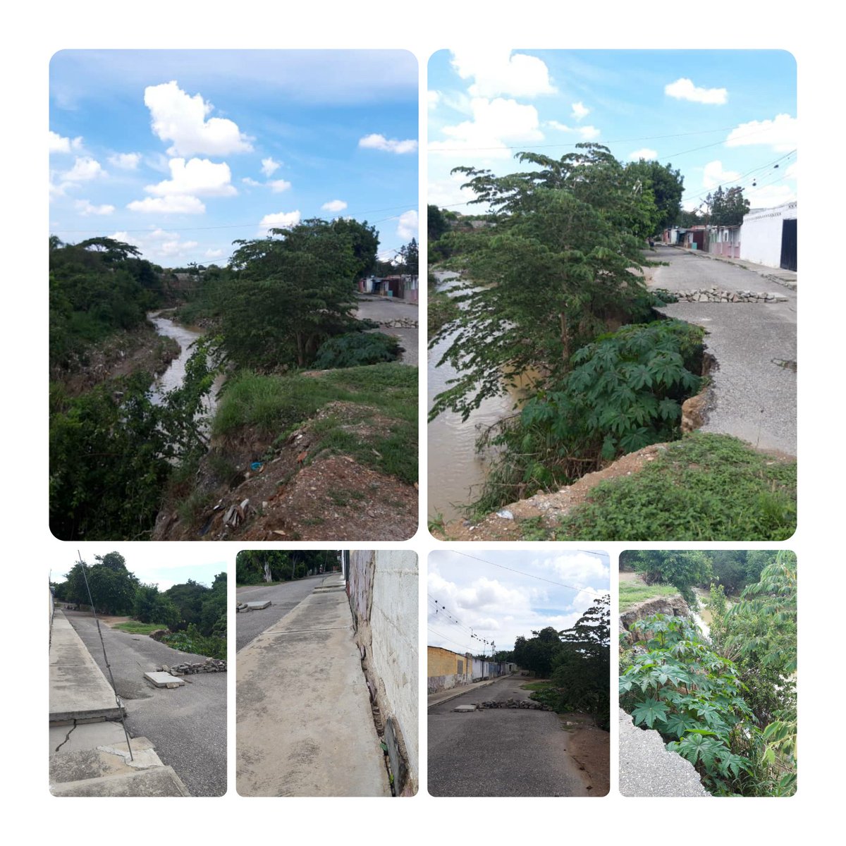 edilbertvargas's tweet photo. @AdolfoP_Oficial S.O.S POR FAVOR amigo gobernador le pedimos encarecidamente AYUDA vecinos de ka ruezga norte sector 2 vereda 24 al final de la klle03 nuestras casas se están callendo por la quebrada 0416-1231485 https://t.co/XeKtLKPFfU