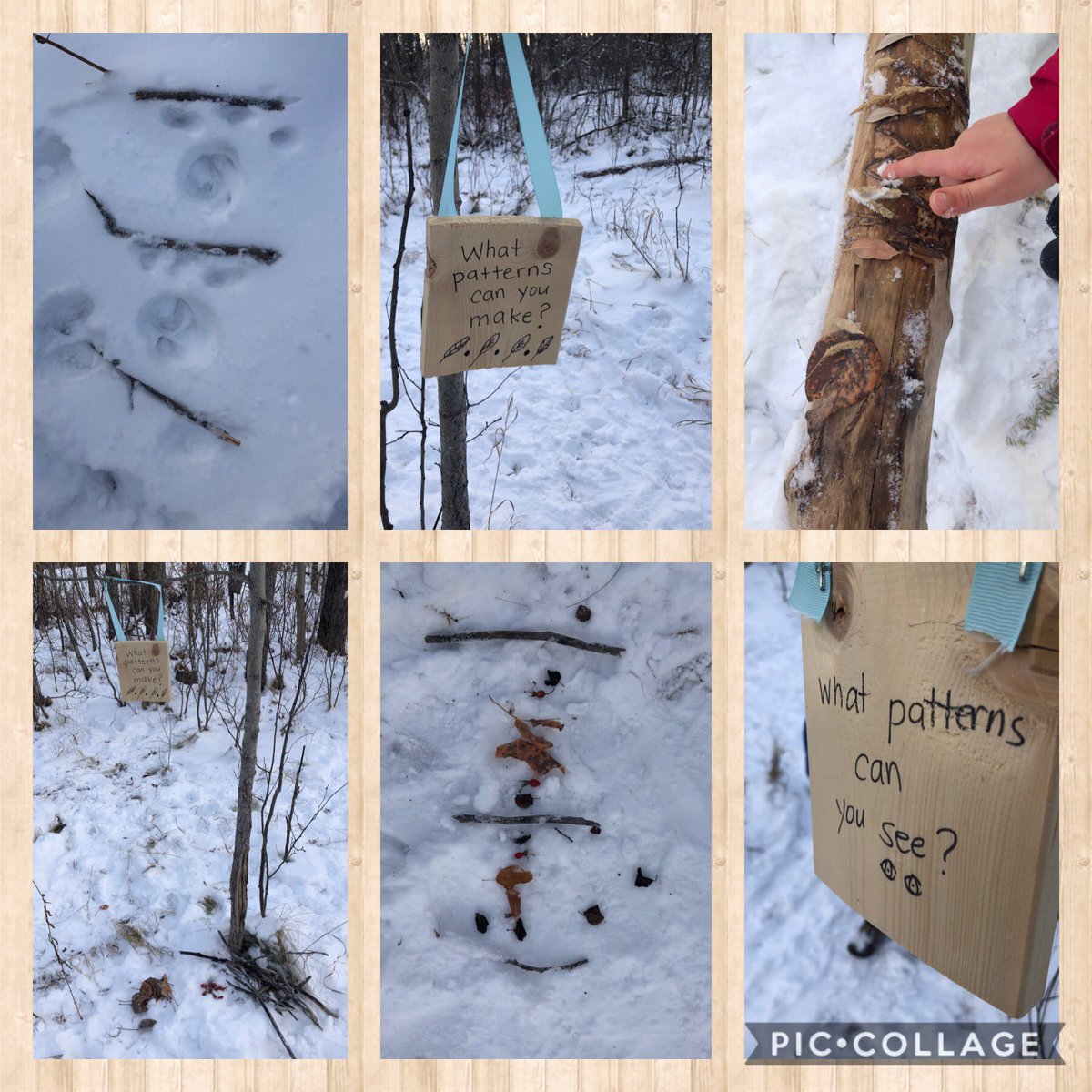 kzelmer's tweet photo. Today in #gradeonemath we explored patterns and left a proposal for others to do the same #enviroed #reggioyyc #reggioinspired #grade1 #elemmathchat https://t.co/SNQ4riykez