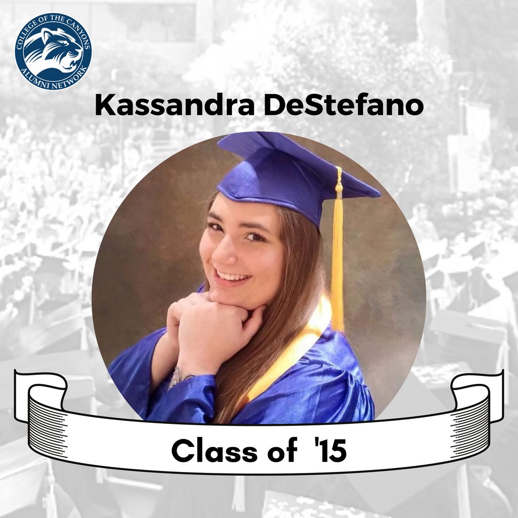cocalumni's tweet photo. @canyons Foundation is proud of the success of DeStefano, "I was able to overcome my life threatening medical complications to graduate. I've received 3 degrees at my junior college and I am the first in my family to graduate."
Want to share your story? Link in bio https://t.co/tdPd8Csv6m