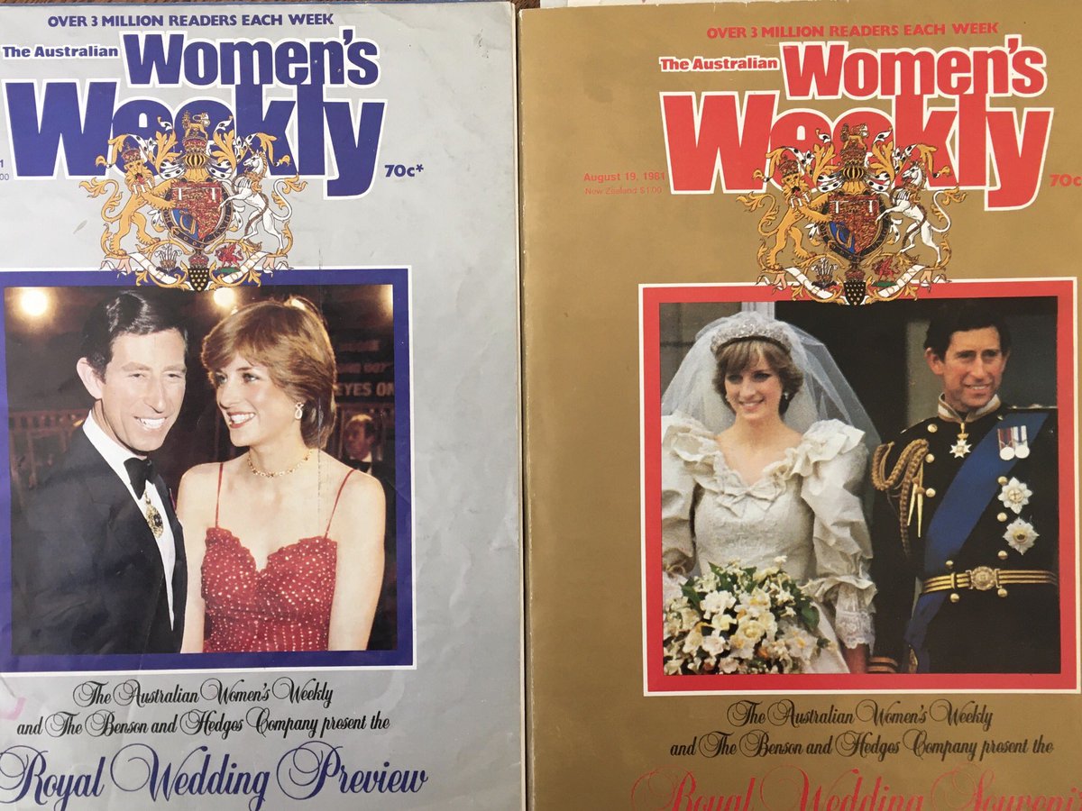 I’m sure these Australian Women’s Weekly commemorative editions will be needed some day.