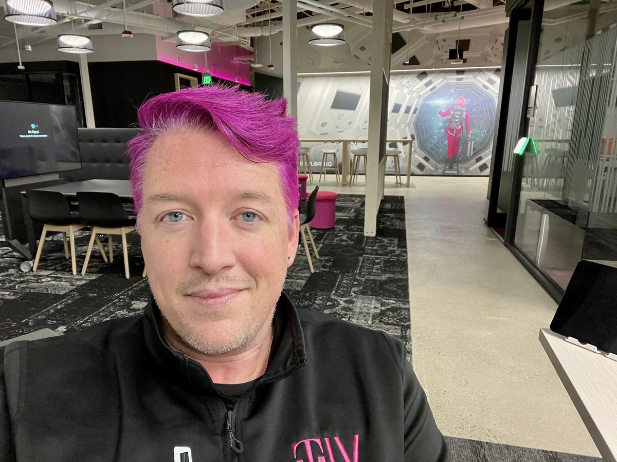 To all the hard working people that have helped bring T|Vision to life...This one is for you, literally! Thanks for all you’ve done to get us here and congratulations on launching!!! #Tvision #TMobile #uncarrier #MAGENTA #WeWontStop