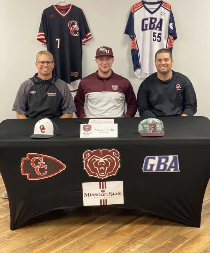 Congratulations <a href="/MasonRoehr717/">Mason Roehr</a> for signing with Missouri State ⚾️ We look forward to watching your baseball career continue in a Bears uniform!
