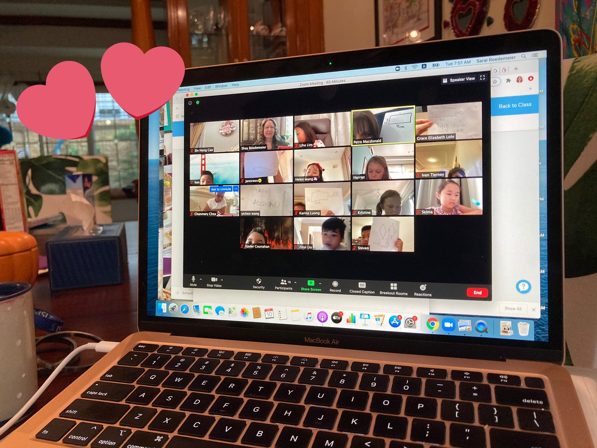 End of week one of back to #ISPPonlineschool  at #ISPPCambodia ends in a whole class viewing of our  #mysterydoug because classroom traditions must go on-online or in person!#funfriday #missthem #ISPPG3