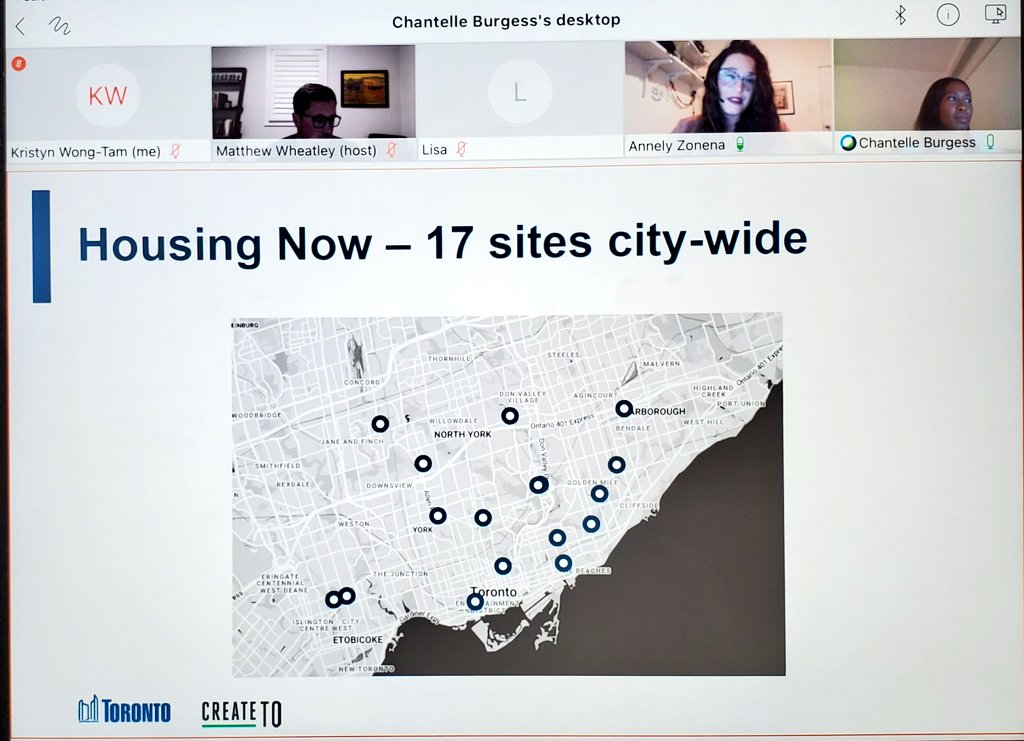 kristynwongtam's tweet photo. Listening to stakeholder feedback at the Local Advisory Committee meeting for the #HousingNow site at 405 Sherbourne Street. This is city-owed land that is being leveraged for affordable housing.Thank you to the City staff and consultants for all their hardwork so far! #TorCen https://t.co/T8Gqsq1nvH