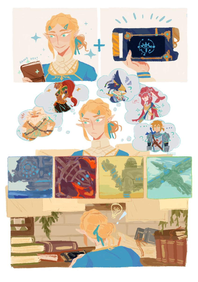 champions' attire crafting time 

#BOTW 