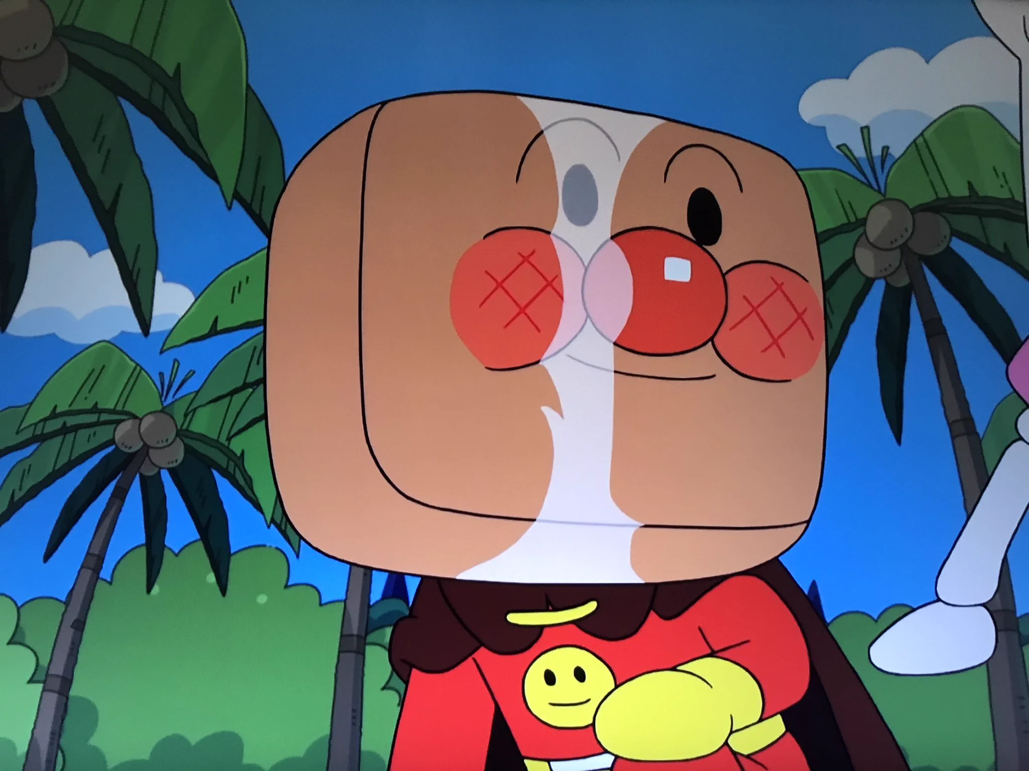 アンパンマンの顔が四角に！？ホットサンドアンパンマンが誕生www