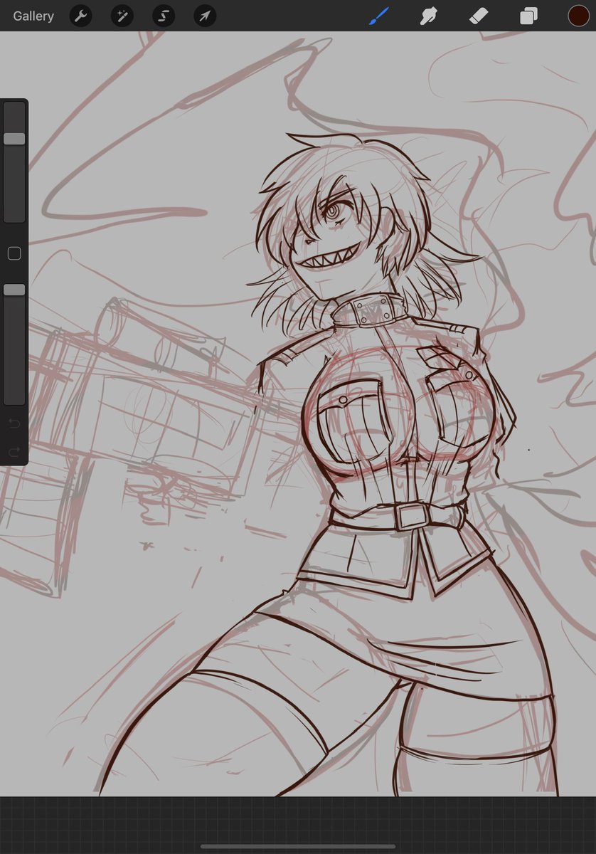 MizunaY's tweet photo. Please teach me how to draw guns/ rifles.
; - ; https://t.co/kUcwbpG7Cs