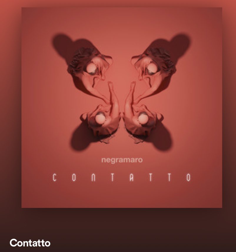 #Contatto finalmente ci siamo! 

Il nuovo album dei <a href="/Negramaro/">negramaro</a> è disponibile anche su Spotify!

In loop ❤️🎶📀