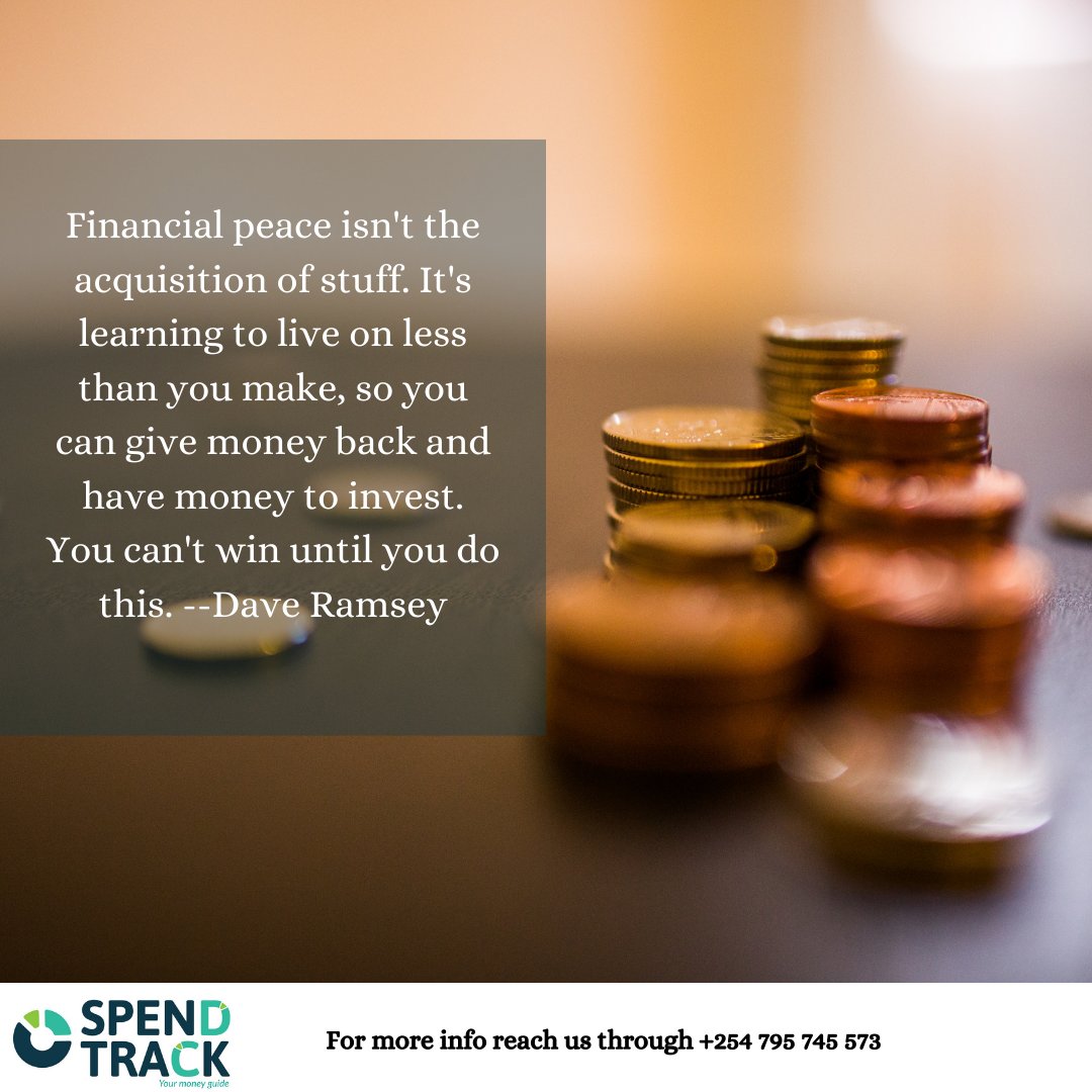 SpendtrackB's tweet photo. Its not about how much you have in your account, it's about what you've done or what you're doing with the money.
Also remember that SpendTrack App helps you relocate money where needed, so it will be easier for you to know how much is remaining and where to place it.

#COVID19 https://t.co/0m3xQHkyf4