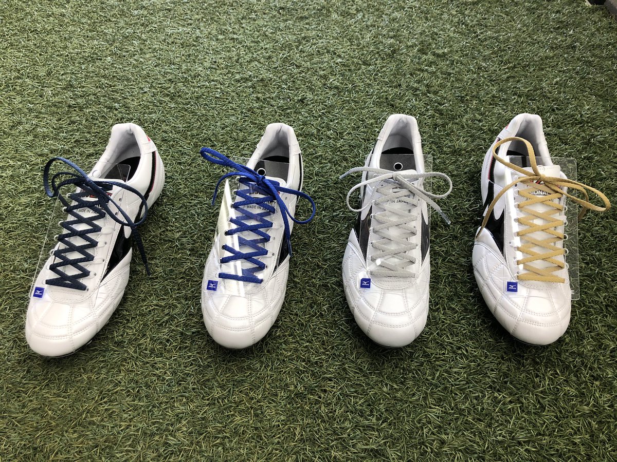 本日発売🤩 #MIZUNO_FTB_jp #ゼログライドシューレース 長さは100