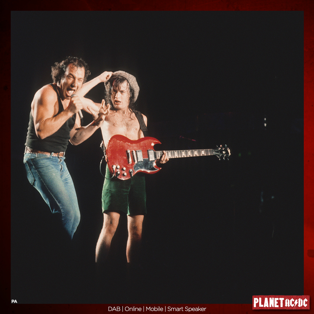 PlanetRockRadio's tweet photo. What's your favourite @acdc live memory?
Angus and Brian pictured here at Wembley Arena in 1988.
Keep listening today for more great AC/DC! ๐
๐ https://t.co/UGulIKTvbp
#planetacdc #pwrup https://t.co/yvvh73gZvt