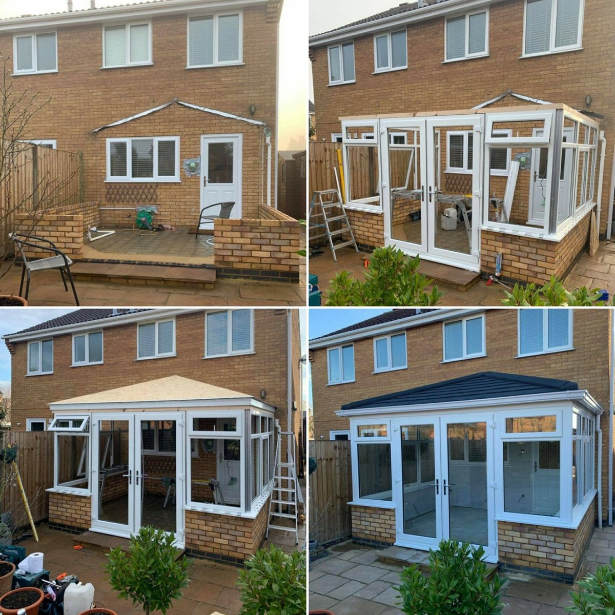 Another smashing installation from start to finish by Clinton windows manufactured by Iceni windows