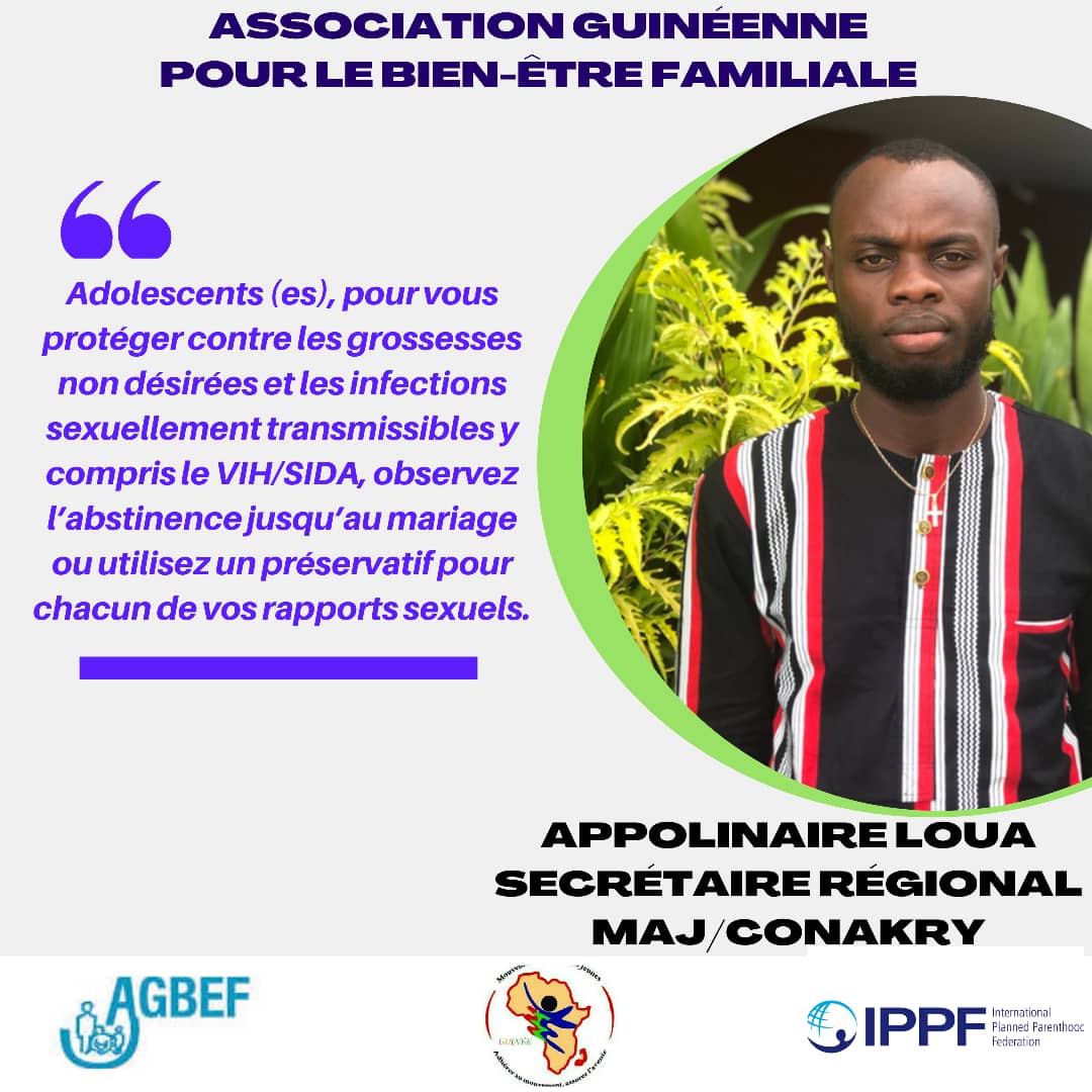 HGuemou's tweet photo. #Adolescents(es),pour vous protéger contre les grossesses non désirées et les infections sexuellement transmissibles y compris le VIH/SIDA,observez l'abstinence jusqu'au mariage ou utilisez un préservatif pour chacun de vos rapports sexuels.
#AGBEF 
#IPPF
#MAJ https://t.co/0pskLwnv1b