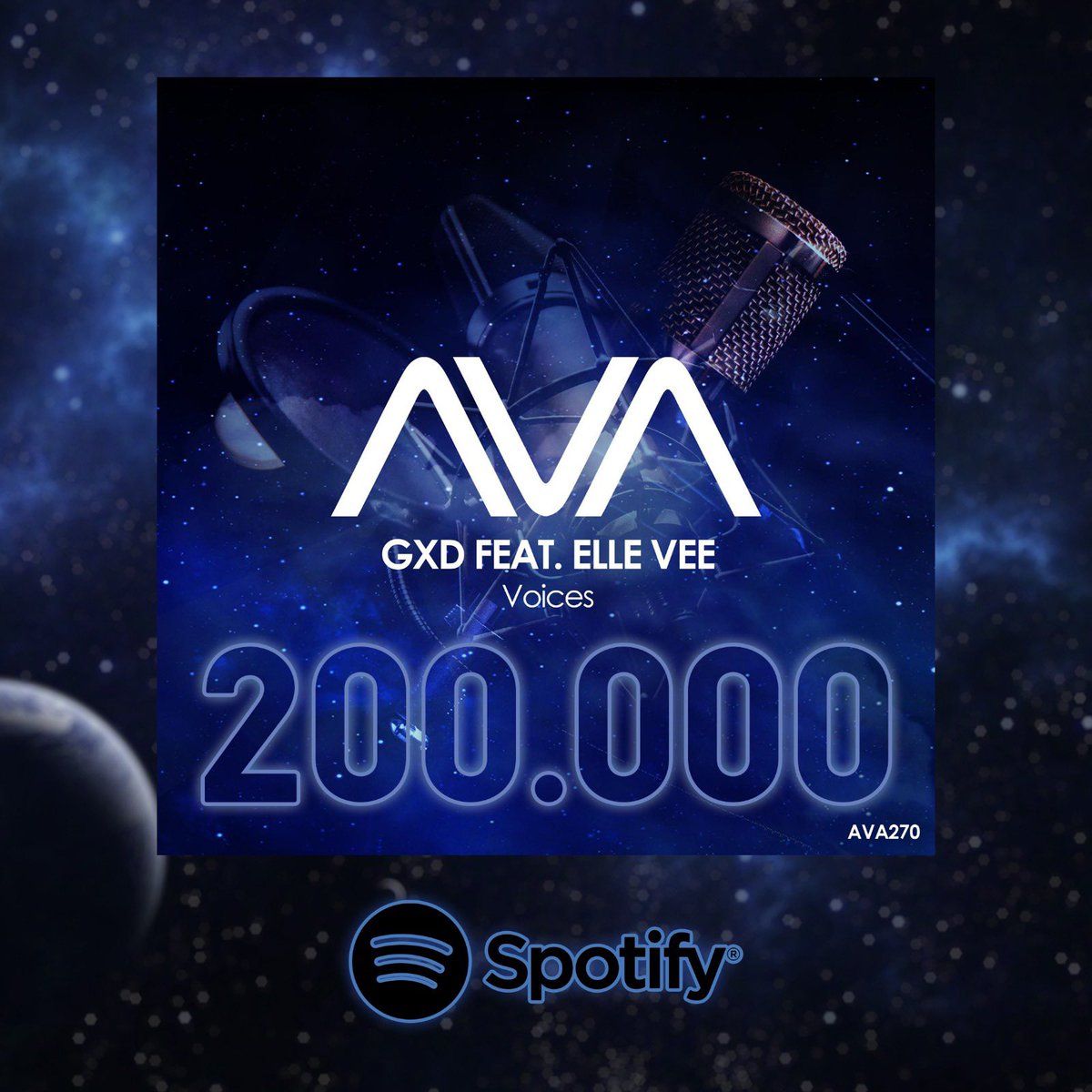 GXD_Music's tweet photo. 200,000 #spotifystreams for “Voices”
Thank you all so much for the support 🙏❤️
@ElleVeeMusic @AVARecordings
.
#voices #futurefavorite #asot2019 #asot #gxd #ellevee #avarecordings #andymoor #arminvanbuuren #rubenderonde #armada #trancefamily #trancefamilyuk #trancefamilyasia https://t.co/4Cg9WXK8zu