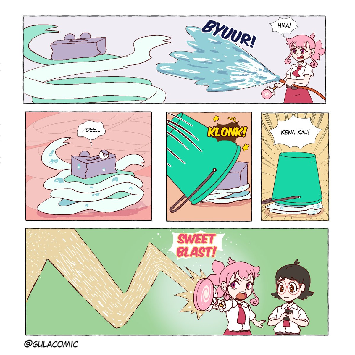 gulacomic's tweet photo. monsternya dimasukan ke emberr #gulacomic https://t.co/EKVUgaOylp