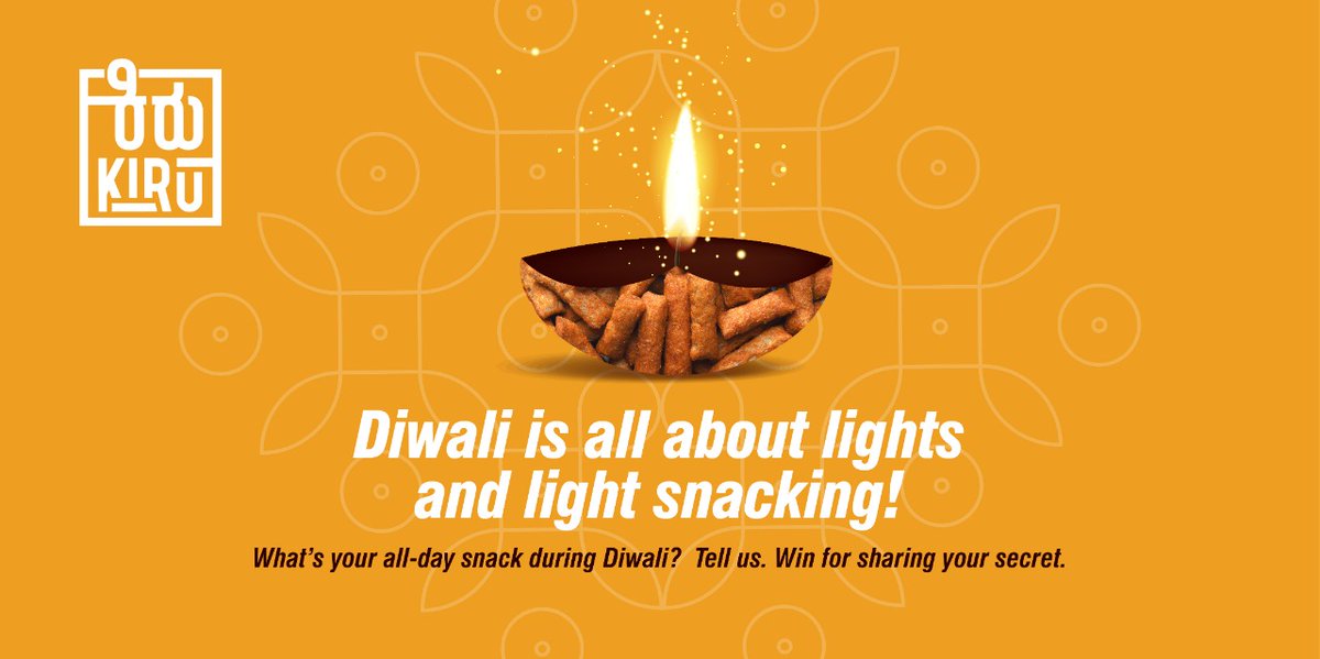 Kiru_Millet's tweet photo. Diwali is a time to celebrate with family and friends. Something tells us it'd be incomplete without the festive treats that go with it!  

#Kiru #Snacks #AllDaySnacking #HealthySnacks #Millets #Original #Ooru #Diwali #Celebration #FestivalOfLights https://t.co/bEVSJ9ds2n