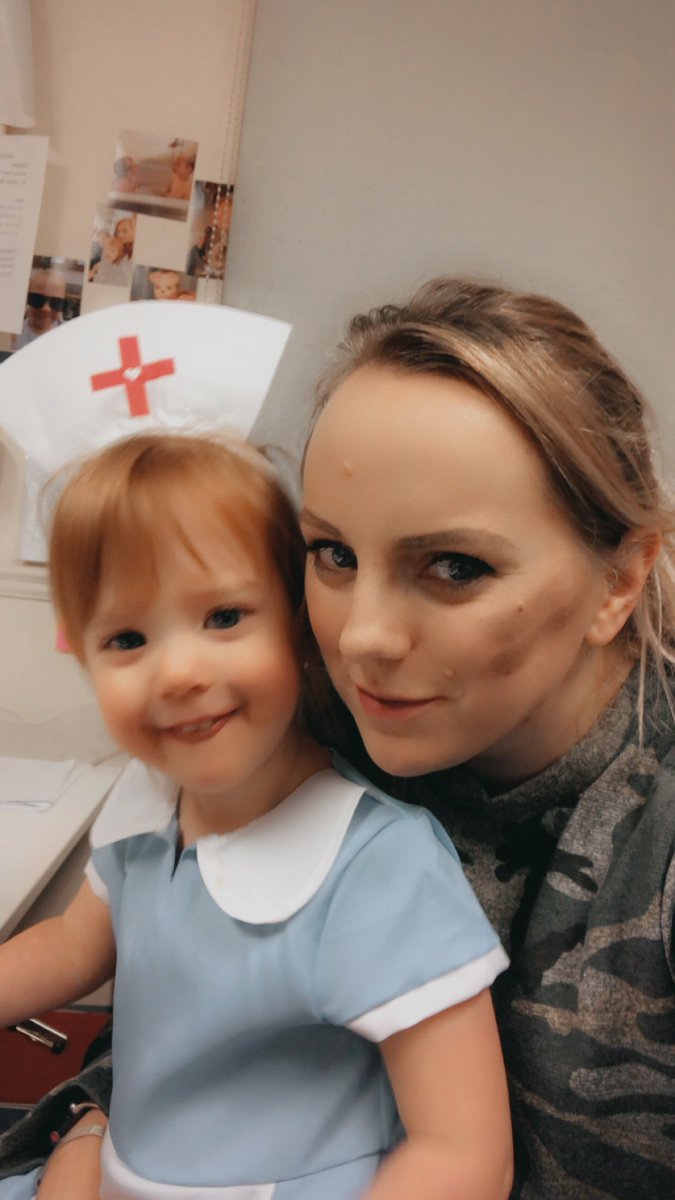 KellyP_87's tweet photo. Moved on from the Halloween...to key workers! #cin #soldier #nurse #keyworkerheros https://t.co/hbVN8oArUe