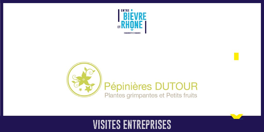 #VisiteEntreprisesEBER

#EntreBièvreEtRhône a rencontré Marine TEYSSIER, dirigeante de l’entreprise Pépinières Dutour à Saint-Alban-du-Rhône, spécialisée dans les plantes grimpantes et les fruits en pots pour les pros.
📞 04 74 87 05 32 / 06 81 64 68 36
📧 dutour.michel@orange.fr