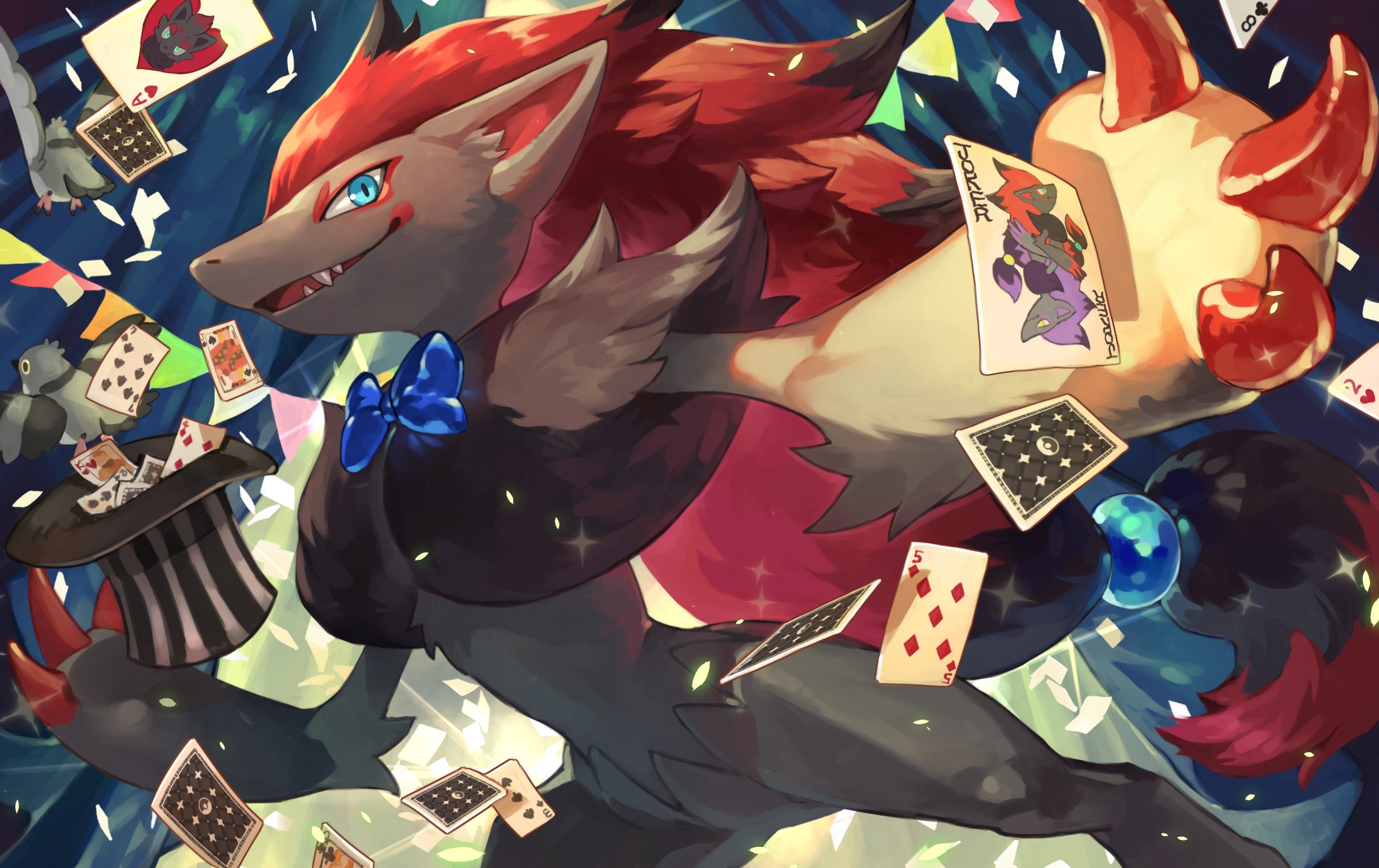 Tapi岡 フリーランスイラストレーター イリュージョン ポケモン ゾロアーク T Co Otfascg1iu Twitter