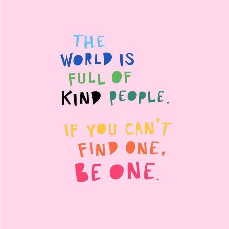 ClareWalsgrove's tweet photo. We should always be #kind to each other especially in the current strange circumstances we find ourselves in let’s fill #WorldKindnessDay today with lots of random acts of kindness @sathNHS https://t.co/Kju6boOUEy