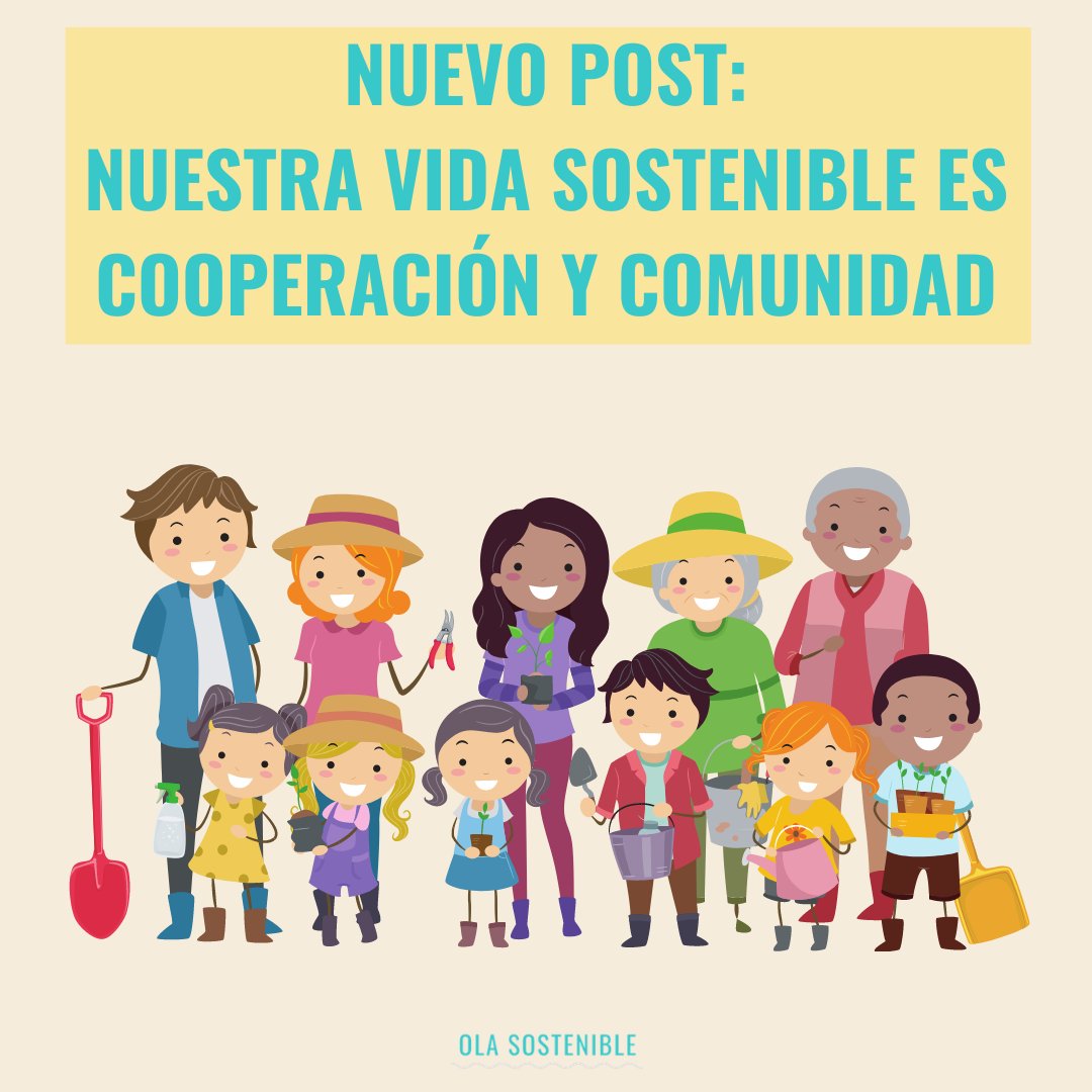 Tenemos #NUEVOPOST. Esta vez más personal, os contamos nuestra filosofía, nuestra manera de ver la vida sostenible. Sin la Comunidad esto no sería posible.
#comunidad #vidasostenible #olasostenible 
bit.ly/3ksBwMW