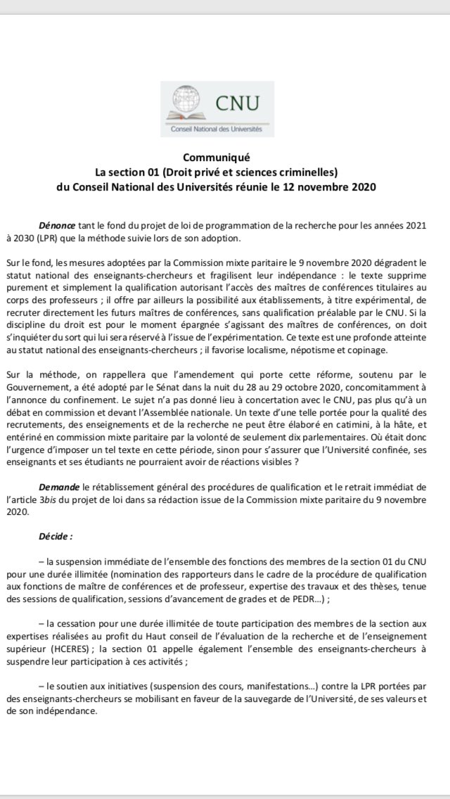 JCP_G's tweet photo. #CNU #Communiqué12nov #Section01 https://t.co/VRfHdbxYVU