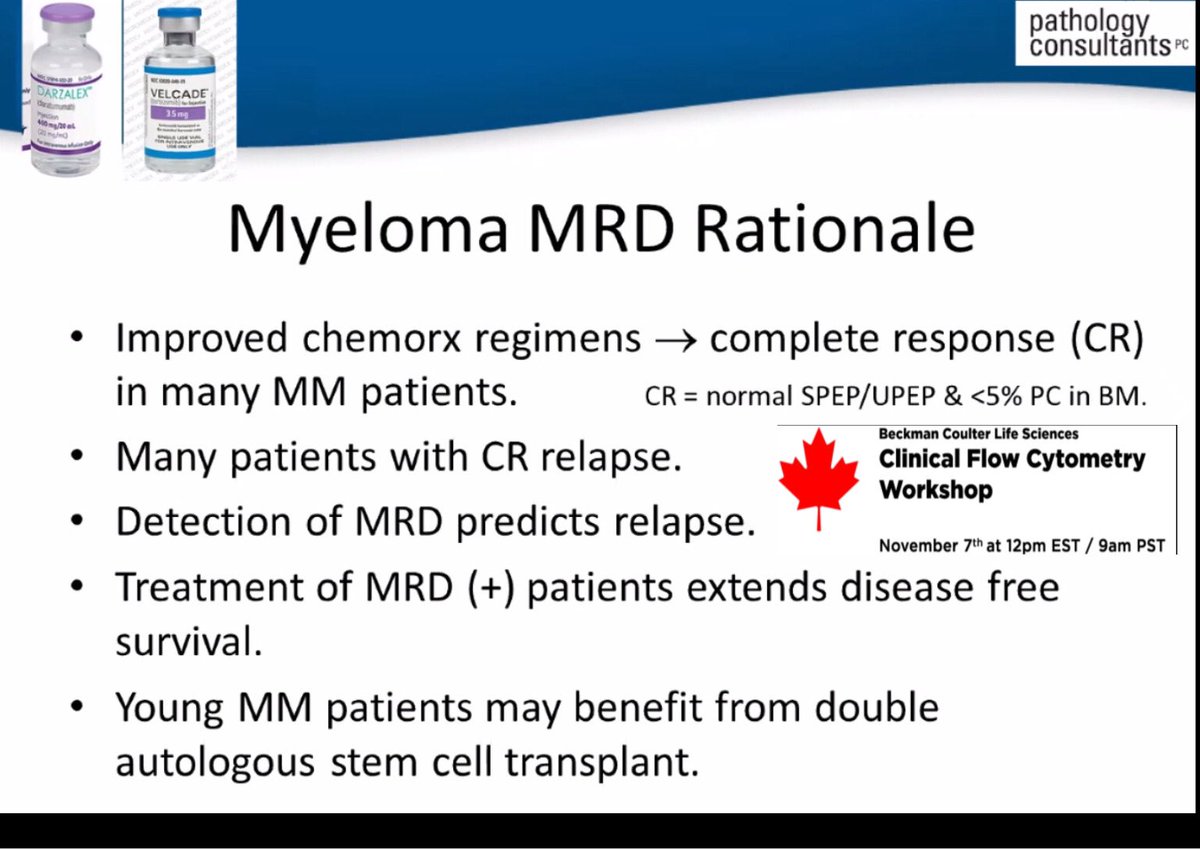 So the whole point is to identify patients early to permit survival 7/