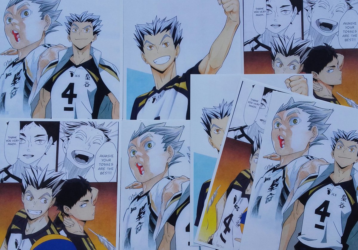 noelru11's tweet photo. Colgué en publicar acá. Estoy vendiendo prints de mis dibujos de Haikyuu! Hago entregas por zona sur (burzaco, adrogue, lomas, lanus, monte grande), o envíos a todo el país. Pueden consultar el stock y precios por md! https://t.co/ABazdsKuxc