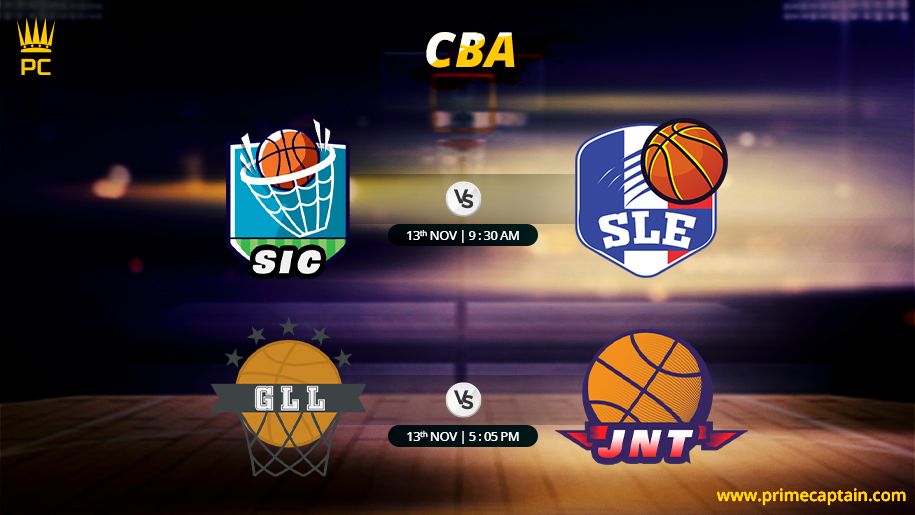 PrimeCaptain1's tweet photo. 🏀Basketball League🏀
SIC vs SLE | 13 NOV | 9:30 AM
GLL vs JNT | 13 NOV | 5:05 PM

Create your team and join the contest now!
https://t.co/vv06N1uZ4w
.
.
#PrimeCapatin #Basketball #FantasyBasketball #FantasySports https://t.co/dKL0CN6ZPw