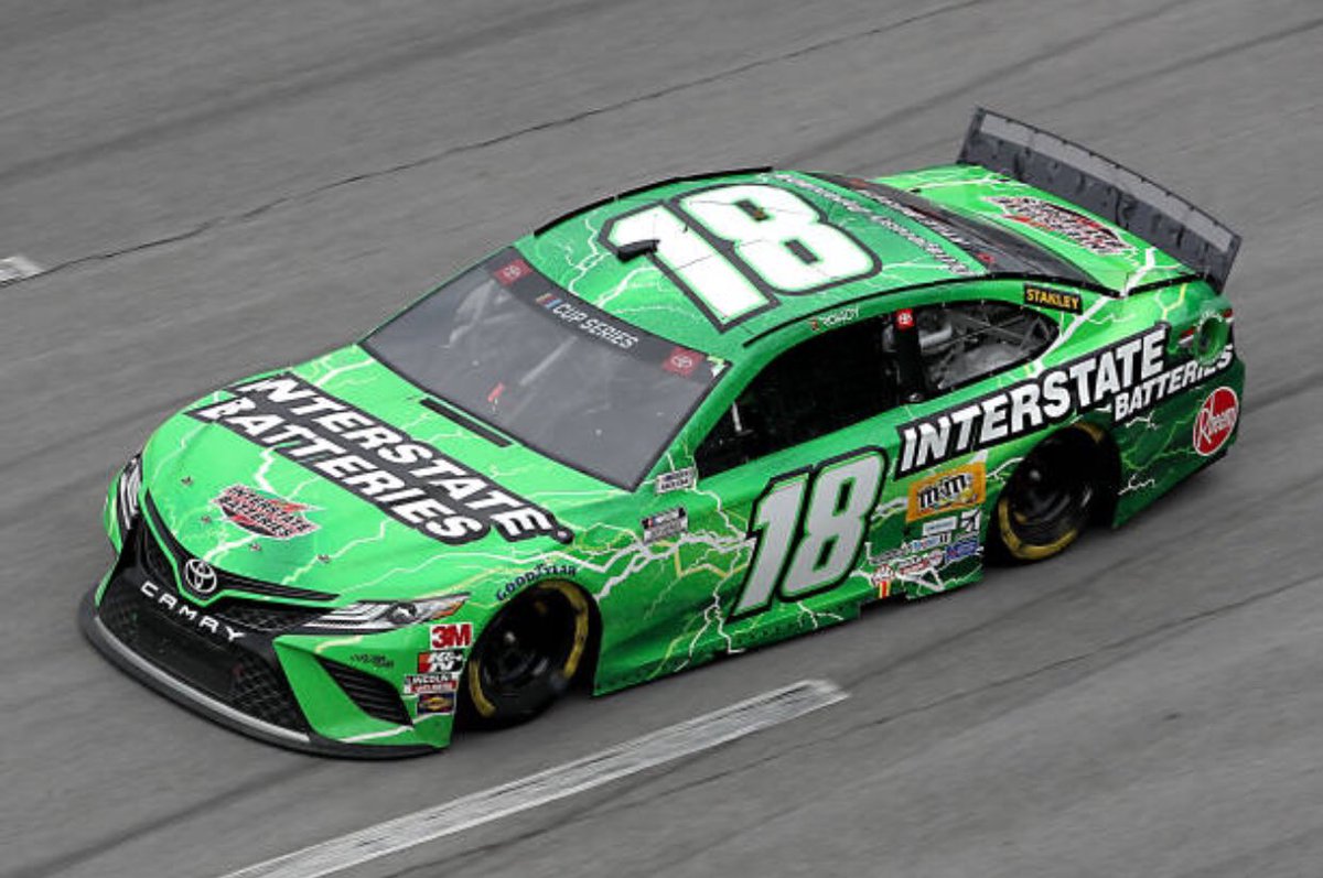 Kyle Busch 2020 paint scheme rankings!! 

1. M&amp;Ms Champ18n 1️⃣8️⃣🏆
2. Skittles Zombie 🧟‍♂️
3. M&amp;Ms Thank you Heroes 👨🏻‍⚕️🧑🏼‍⚕️
4. Interstate Batteries 🔋