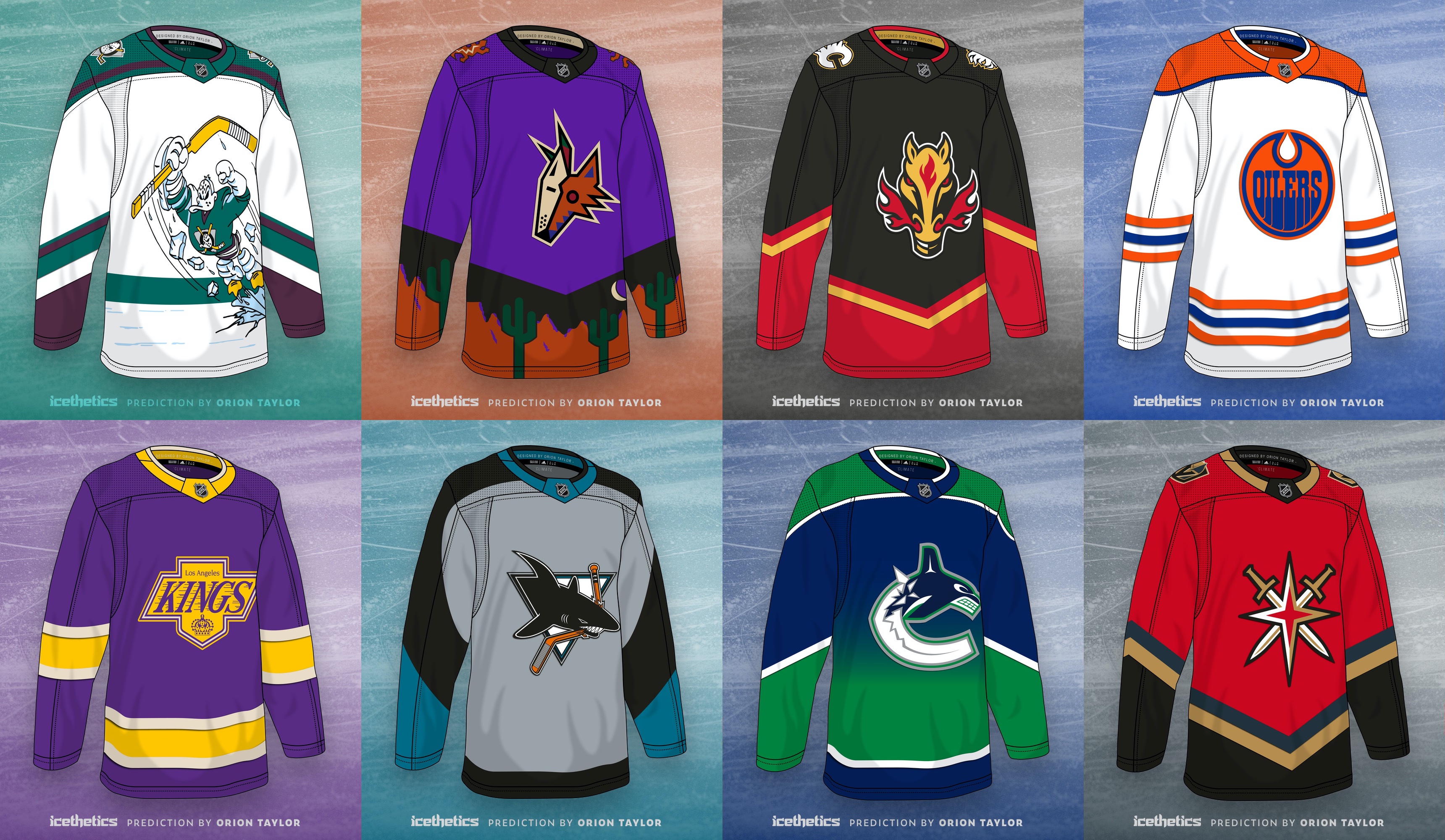 icethetics on X: The new #ReverseRetro #NHL jersey reveals are coming soon  from @adidashockey. Until then, we have predictions with help from  @orionataylor and @Steinosaur19. Here's our look at the Pacific Division