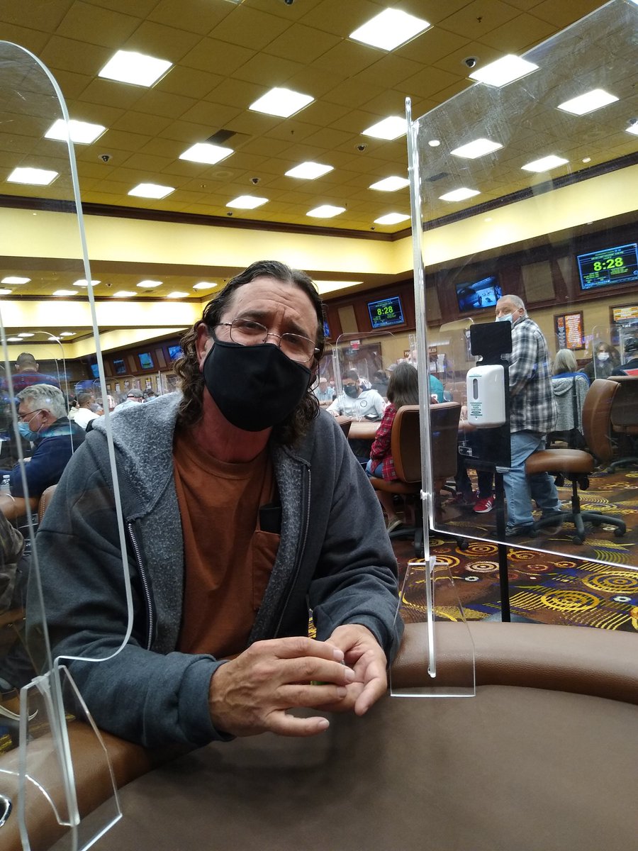 SPPokr's tweet image. Congratulations to Robert for winning our 2pm $60 NLH Tourney! He tested his skills against 40 other players and came out victorious and took home $520 out of the $1,845 prize pool. @southpointlv #ALLIN #Pokerisfun
