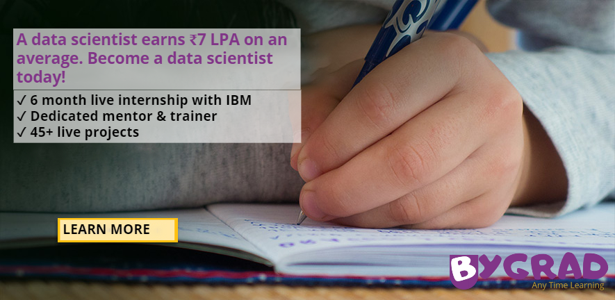 Siliguri124's tweet photo. A data scientist earns ₹7 LPA on an average. Become a data scientist today!
✓6 month live internship with IBM
✓Dedicated mentor & trainer.
✓45+ live projects
#datascience #machinelearning #bygrad #by_grad #IBMinternship #45LiveProjects #datascientist #LiveInternship #BYGRAD https://t.co/mIZPao7QZ5