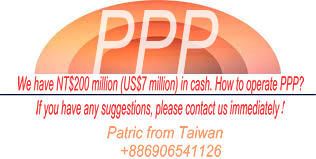 formolight's tweet photo. We have NT$200 million (US$7 million) in cash. How to operate PPP? If you have any suggestions, please contact us immediately
Patric from Taiwan
WhatsApp+886906541126
patric@vip.163.com https://t.co/AQVGMKyZ6Y