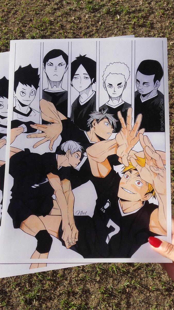 noelru11's tweet photo. Colgué en publicar acá. Estoy vendiendo prints de mis dibujos de Haikyuu! Hago entregas por zona sur (burzaco, adrogue, lomas, lanus, monte grande), o envíos a todo el país. Pueden consultar el stock y precios por md! https://t.co/ABazdsKuxc