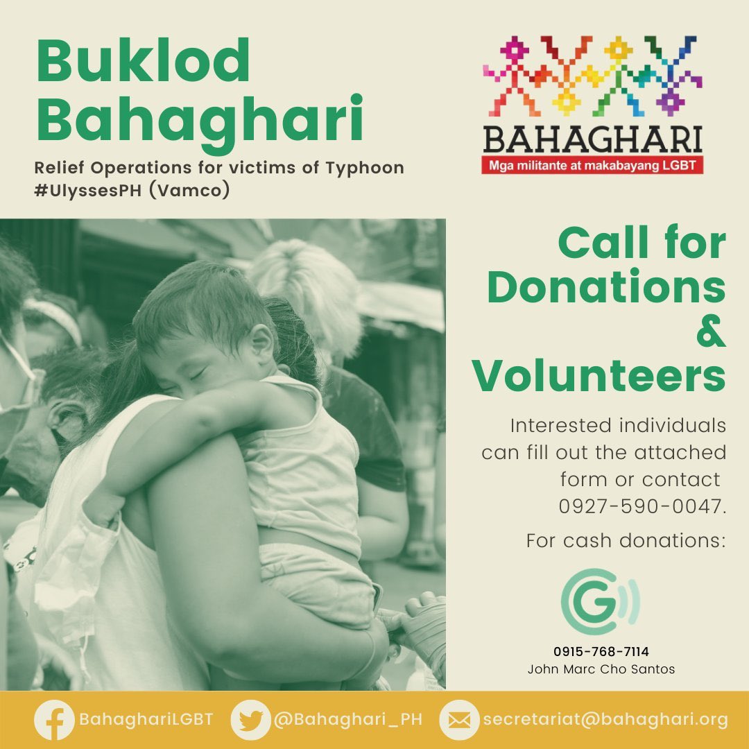 Donated ₱500 to  @Bahaghari_PH which is providing hot meals and material assistance to affected communities. Match me.