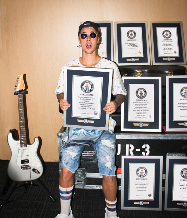 flatlineuhl's tweet photo. justin bieber's fourth studio album was released five years ago. has broken a record previously held by The Beatles from 1964 and won 8 record Guinness. also, debuted at #1 on billboard and was the 3rd best selling album of 2015 in the US with 1,269,000 copies sold. https://t.co/oiKPjuVVvJ
