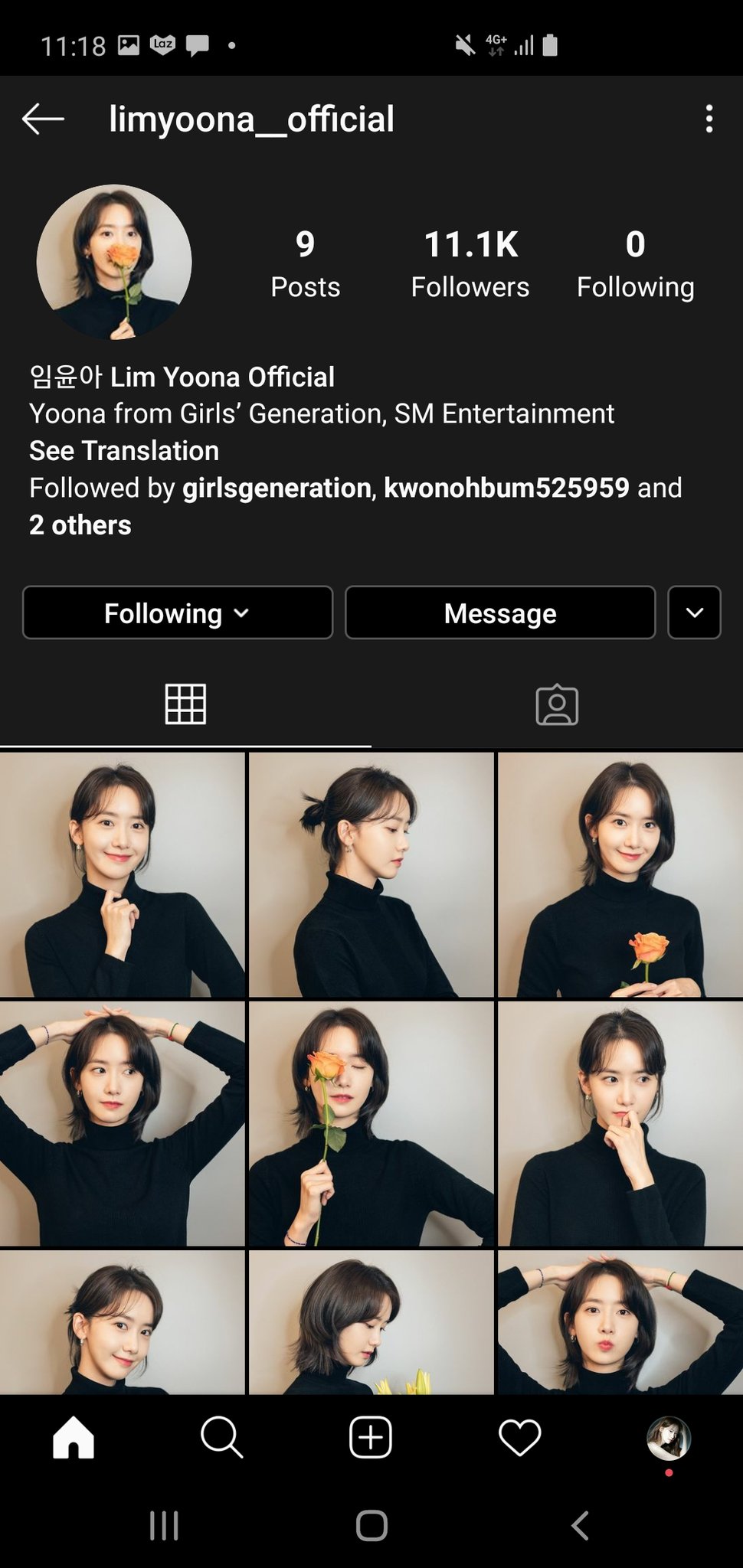 Snsd Yoona Opens A New Instagram Account Allkpop Forums