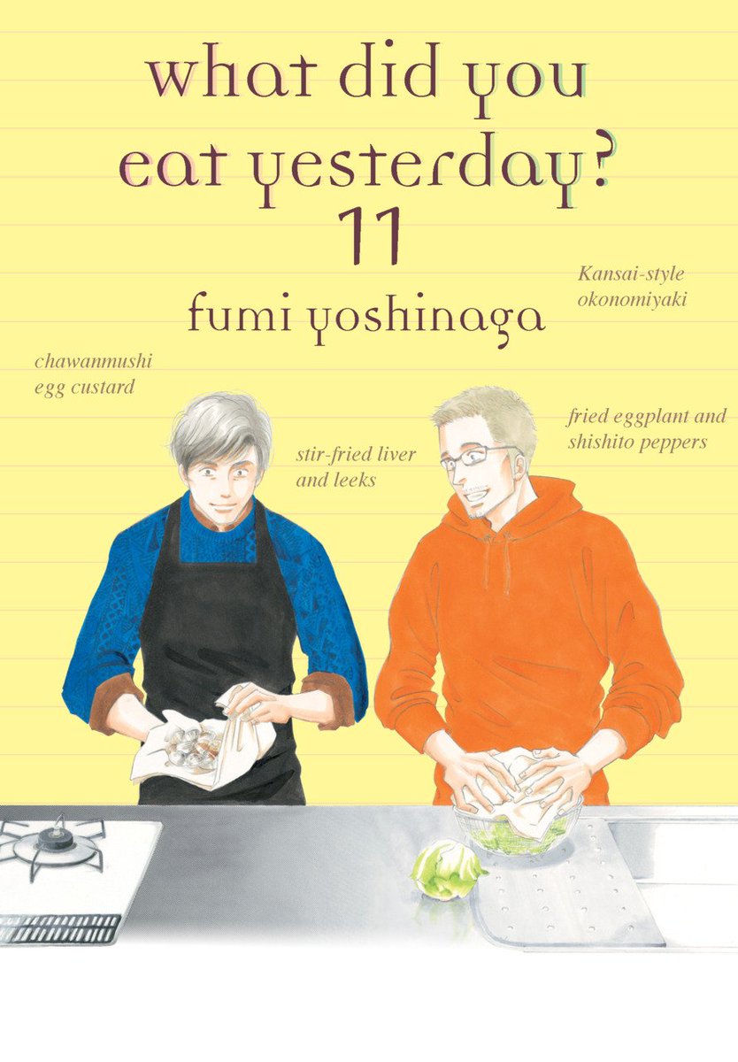 Kinou Nani Tabeta?MC is a lawyer whose hobby is cooking, lives with his lover who is a hairdresser. The story follows their daily lives, with the dishes that MC makes providing the backdrop against which the author explores the reality of being a gay couple in Japan.