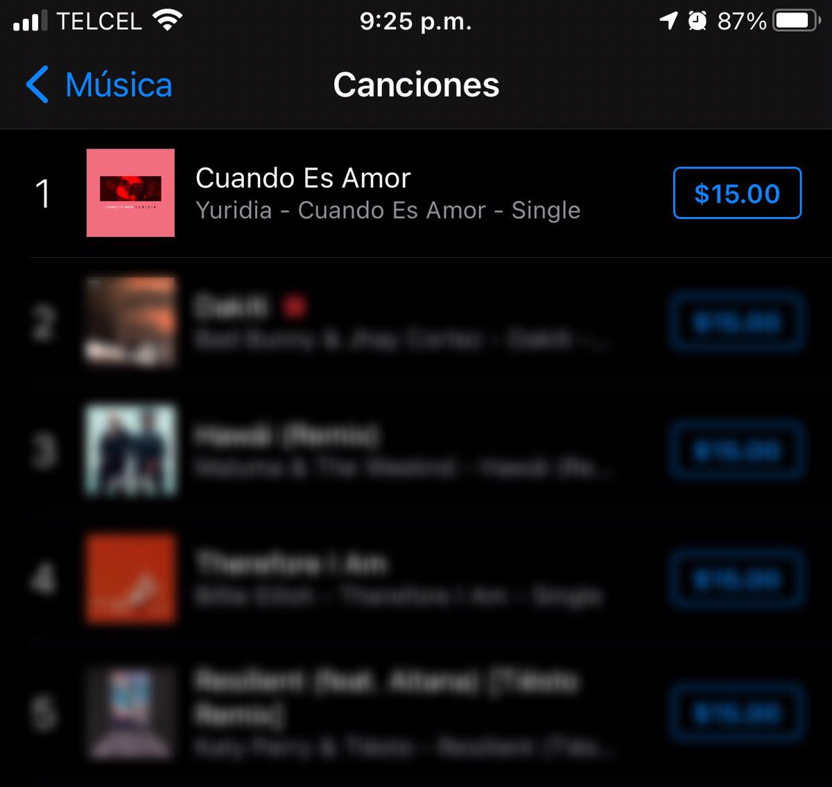 YuridiaColima's tweet photo. Felicidades @yuritaflowers por el exitoso tema #CuandoEsAmor que logra el #1 en iTunes. @sonymusicmexico @seitrack @matiasaranda #YuridiaColima https://t.co/eaJ3LcmGZp