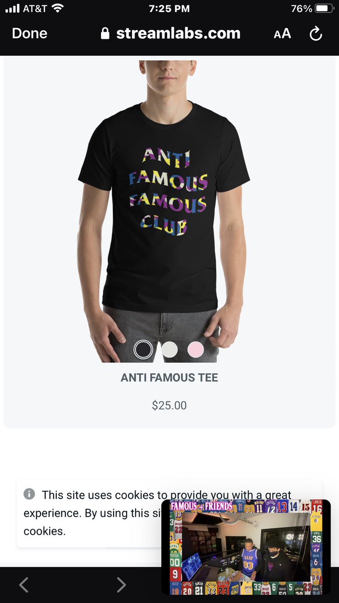 Tx2monique's tweet photo. FAMOUS merch available right now link is in the chat of his live stream on twitch!! 

https://t.co/jml3FBhuVT https://t.co/cRYKuHA2r7