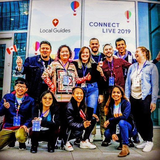 LKeindel's tweet photo. Cheers to my International friends from #connectlive2019. #GoogleCampus #letsguide #GoogleLocalGuide It's been a year alright. Taking businesses off #Maps has been heart-breaking. Soon it will be time again to rebuild the world 🌎! Sending love from Canada! Stay safe! https://t.co/KiP503BCJ0