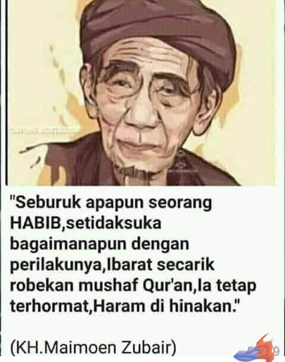 Bagaimana mungkin bisa, ketika kita mengaku cinta sama Nabi Muhammad Shollollohu Alaihi Wasallam tapi berani sekali menghina seorang Habaib. Padahal dalam tubuh para Habaib ada darah daging Rosulullah Shollollohu Alaihi Wasallam