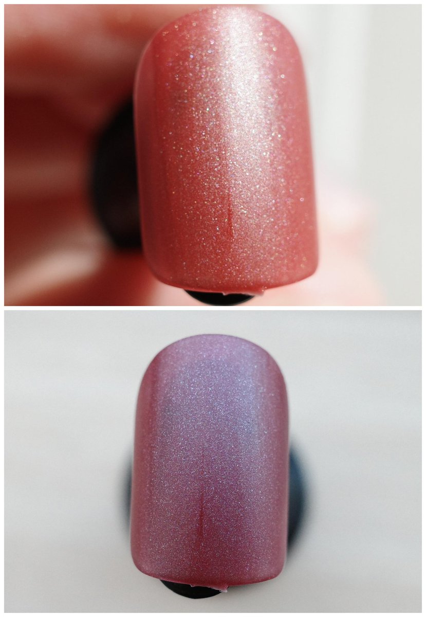 たま Osaji コンフォータブル マットトップコート Shiroのファーグリーンに重ねてみた 1枚目がマットなし 2枚目が マットコート塗布 3枚目が太陽光で 細かい粒子でマットな質感になっているようで 繊細で柔らかい感じ マットコートの比較もしたいな