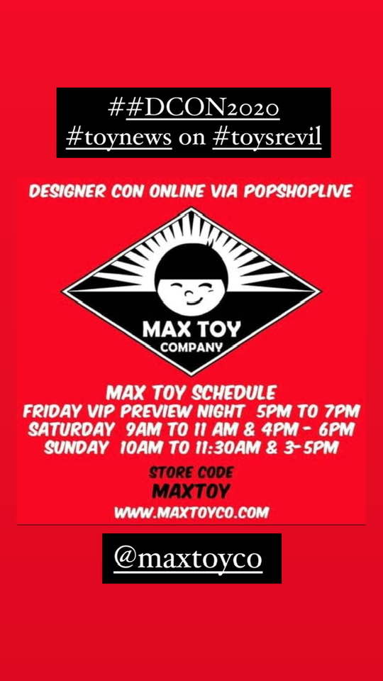 toysrevil's tweet photo. #toynews #onTOYSREVIL: https://t.co/VKD8SafkqL
Kaiju & #customtoys from #MarkNagata & #MaxToyCo for #DesignerCon2020 (Nov 13-15) - Updates via @maxtoyco!
#dcon2020 #designercononline2020 #dcononline2020
#designertoys #indietoys #idonotsellthese
#toyblog #toysblog #toyblogger https://t.co/zpn2JPy9j5