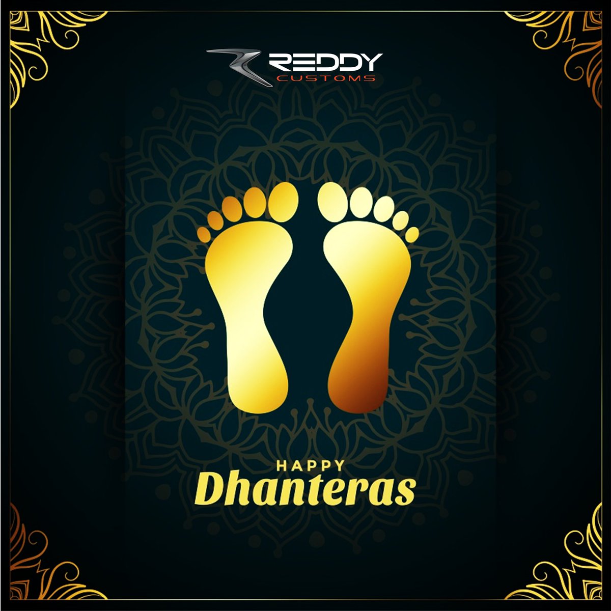 reddycustoms's tweet photo. May the Goddess of Wealth fill your abode with worldly treasures and bring in prosperity in your life. Sending you good wishes for Dhanteras!  

...
#DhanterasWishes #ReddyCustoms #CustomInterior #Personalisation #PersonalisedVan #CustomizedCars https://t.co/zEA6clWEcV