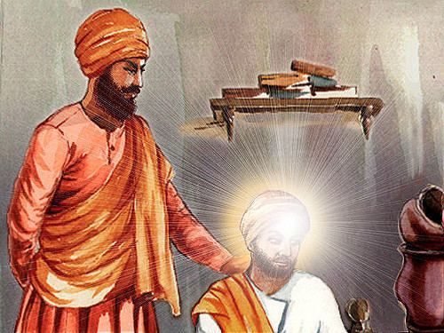 At the age of 18, Guru Nanak Sahib Ji, was sent by his father Mehta Kalu Ji to the city to do business. His father was disappointed that Guru Sahib's mind was not into farming and other worldly work, therefore, he thought perhaps engaging him in trade would firstly