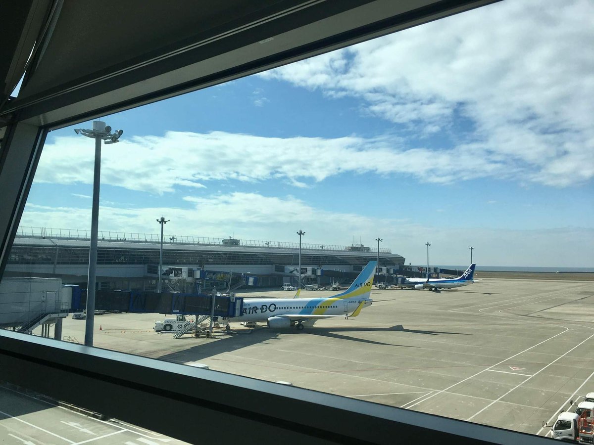 中部国際空港セントレア 貨物地区での取材中に初代から函館 行ってくると写真もらったので貨物地区からお見送りしました いってらっしゃいませ セントレア