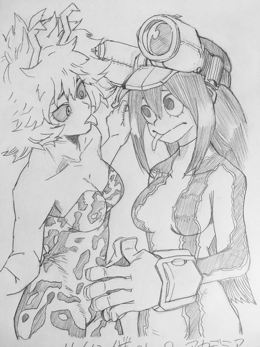 模写。表情は割と上手くいったけど、学びは少なかった気がした(っ'ω`c) 