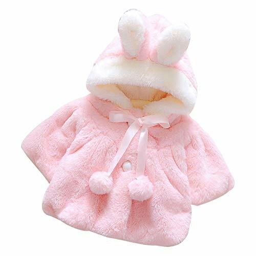 1Kikiyang's tweet photo. EDTO Baby Infant Girls Padded Jacket, Fur Winter Warm Coat Cloak Jacket Thick Warm Clothes (0-9 Months) Pink #baby ❤️ https://t.co/jShJaqdSq8